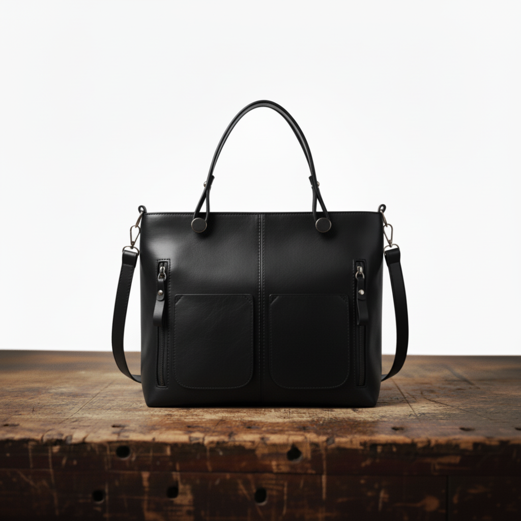 Ingrid | Vintage Pocket Tote