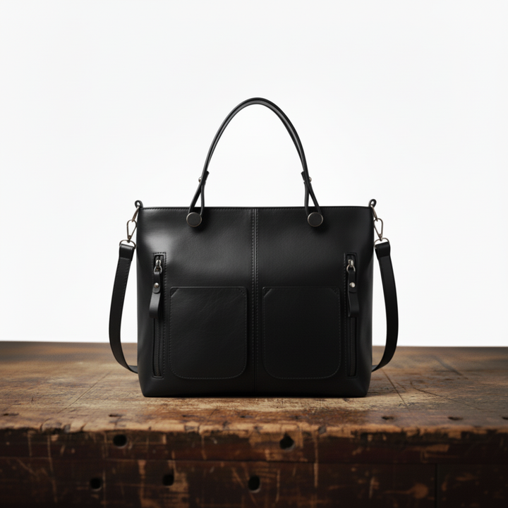 Ingrid | Vintage Pocket Tote