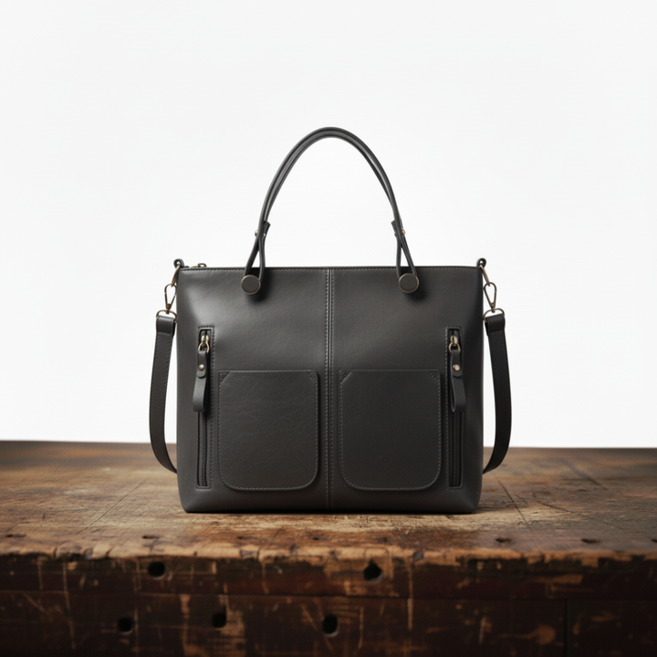 Ingrid | Vintage Pocket Tote